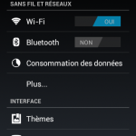 android wifi parametres