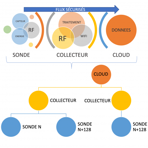 schéma flux échanches iggo température