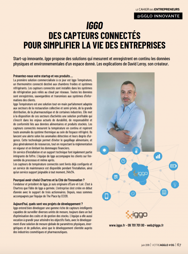Interview d'iggo - Chartres Métropole - iggo